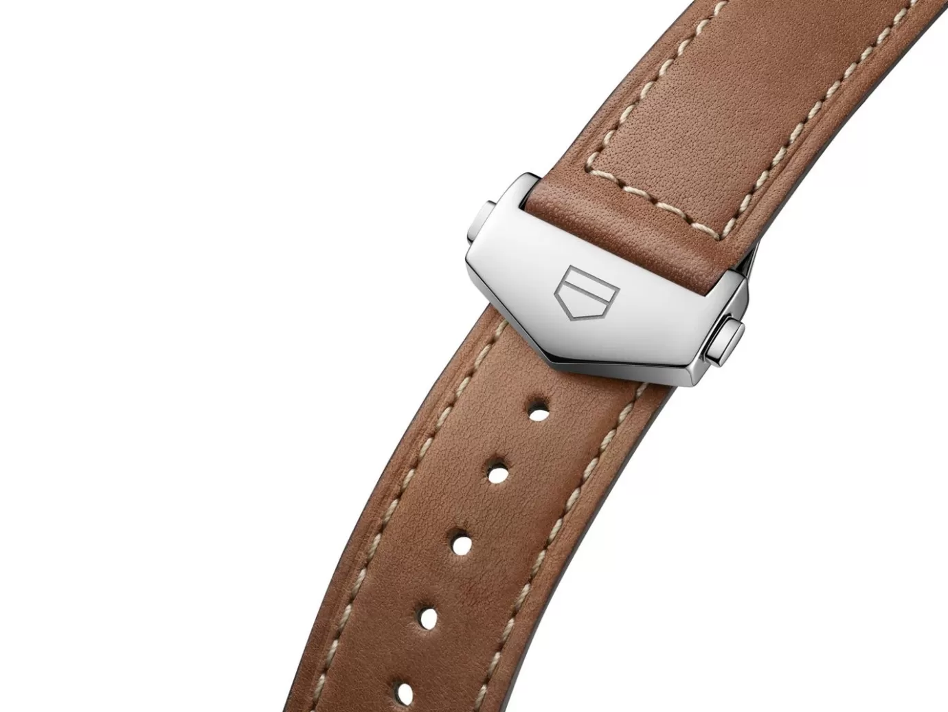 TAG Heuer Carrera 36Mm Brown Leather Strap