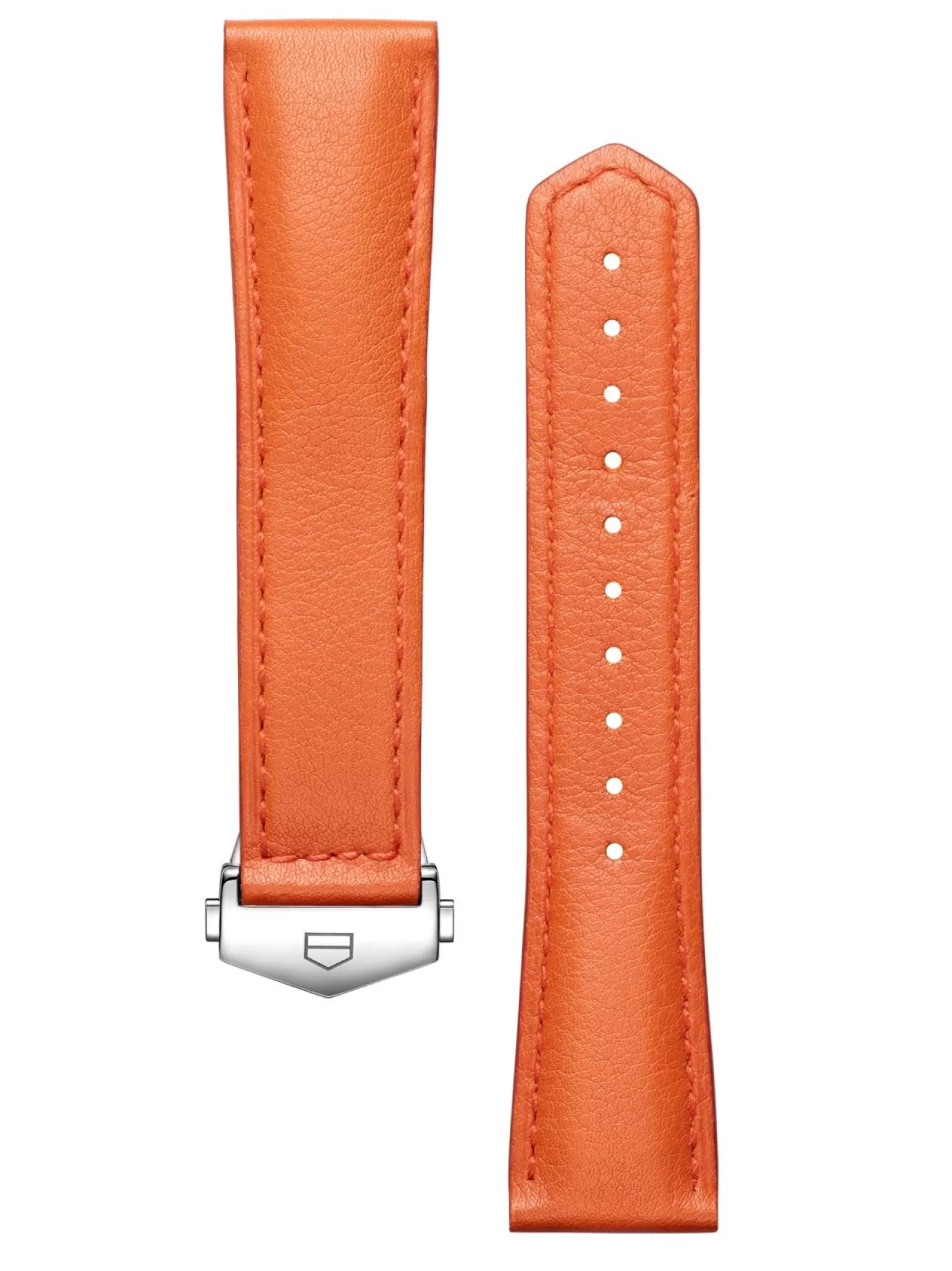TAG Heuer Carrera 36Mm Orange Leather Strap