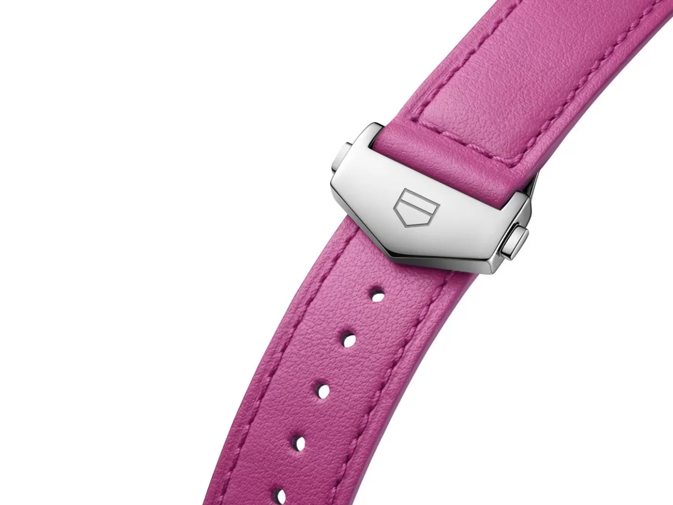 TAG Heuer Carrera 36Mm Pink Leather Strap