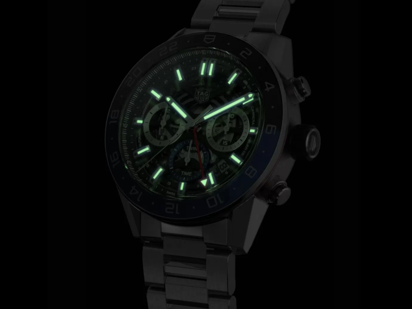 TAG Heuer Carrera Chronograph Twin-Time